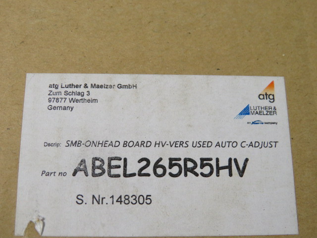 ATG BEL265RSHV Controller Board ! NEW !