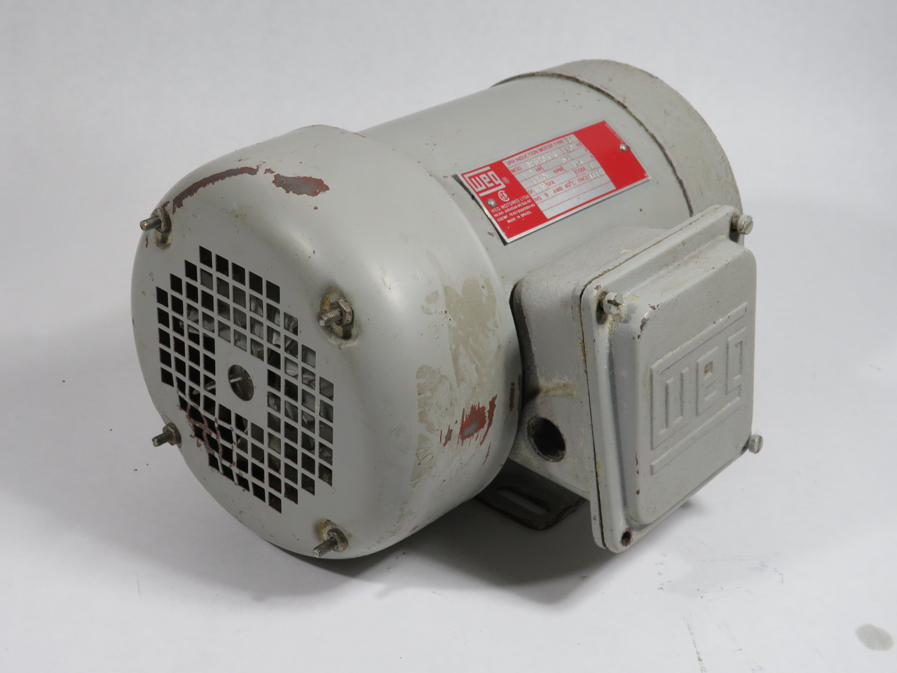 WEG B56C0194 1.0HP 1740RPM 575V TEFC 3Ph 1.4A SHELF WEAR USED