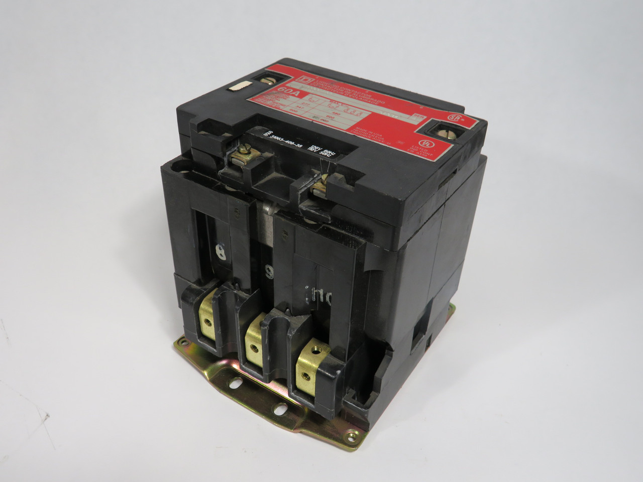 Square D 8903SPG2 Lighting Contactor MISSING SCREWS/SHELF WEAR USED