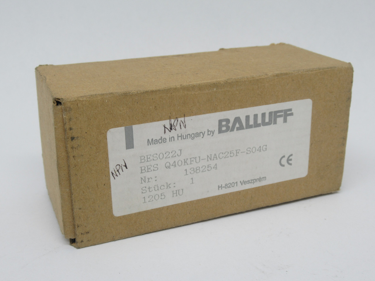 Balluff BES022J Inductive Proximity Sensor 25mm Range *DAMAGED BOX* NEW