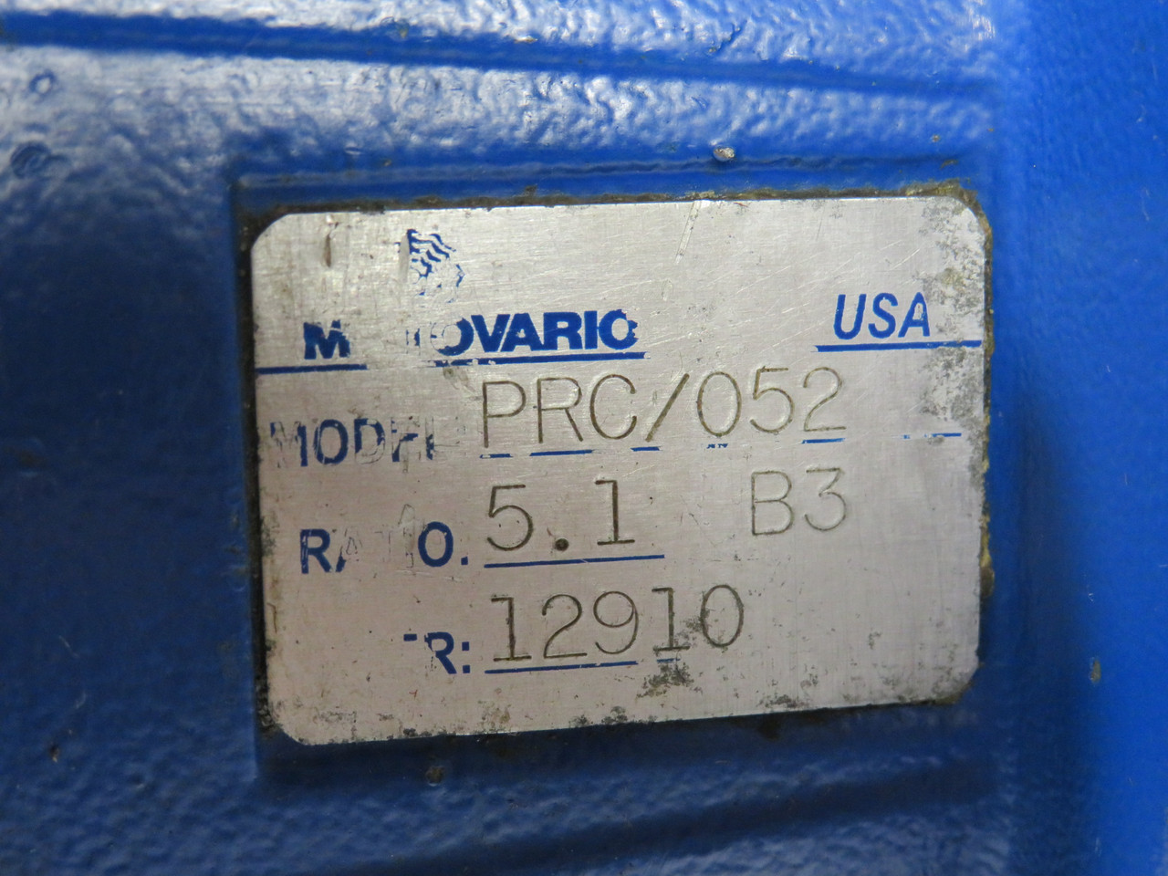 Motovario PRC/052 Helical Gear Reducer 5.1:1 Ratio SHELF WEAR USED