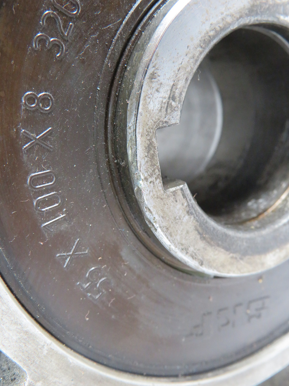 Nord SK1SI63J-N56C-80S/4 CUS Worm Gear 25.00:1 534lb-in SHELF WEAR USED