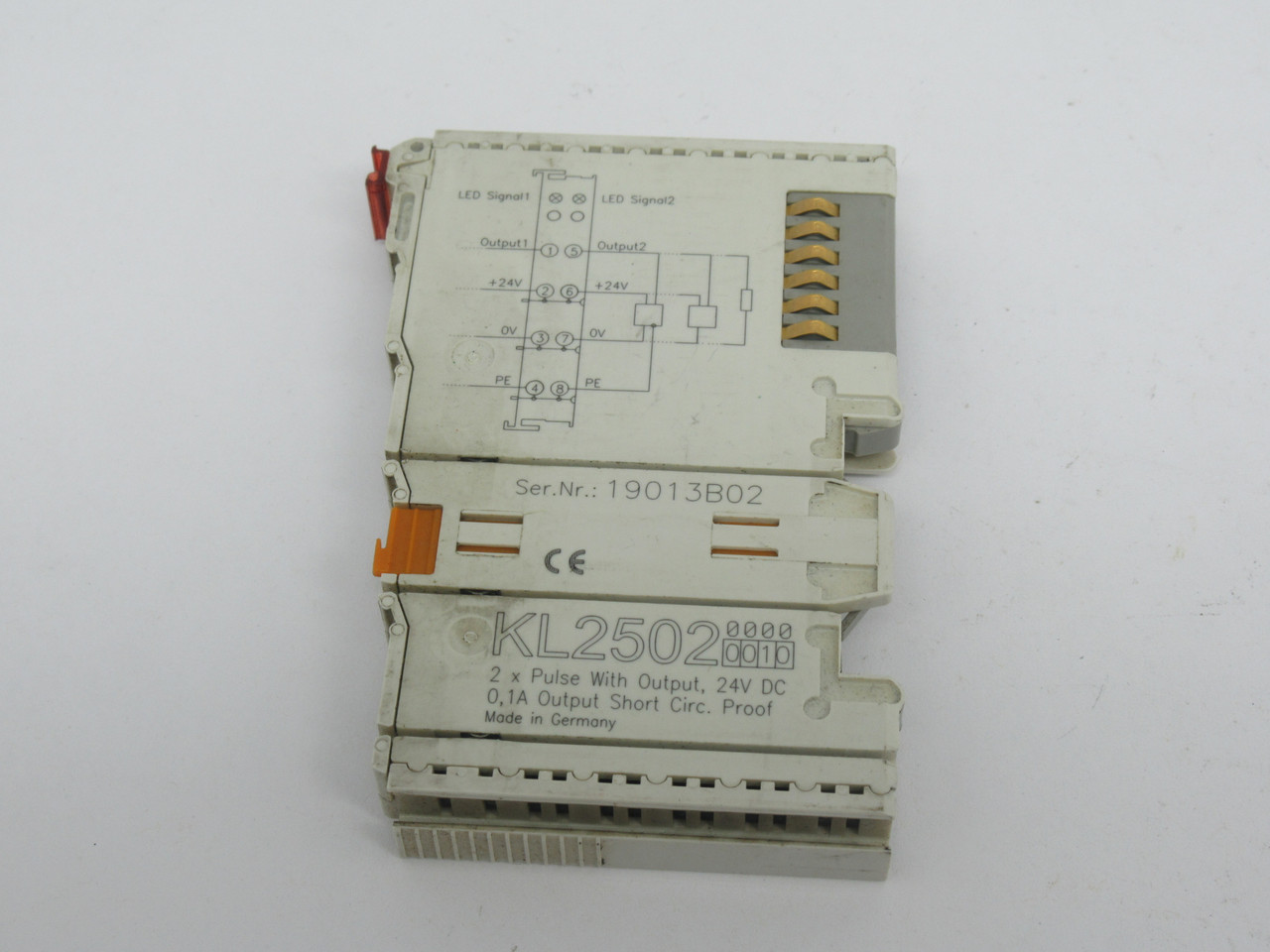 Beckhoff KL2502 Digital Output Bus Terminal 2-Channel SHELF WEAR USED
