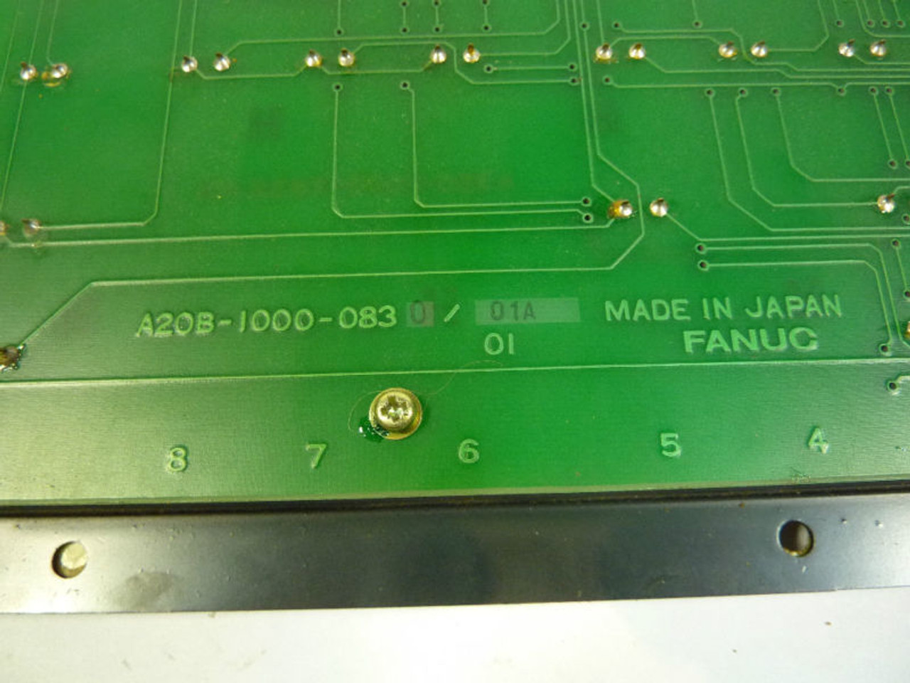 Fanuc A20B-1000-083 Operator Interface Keyboard ! AS IS !