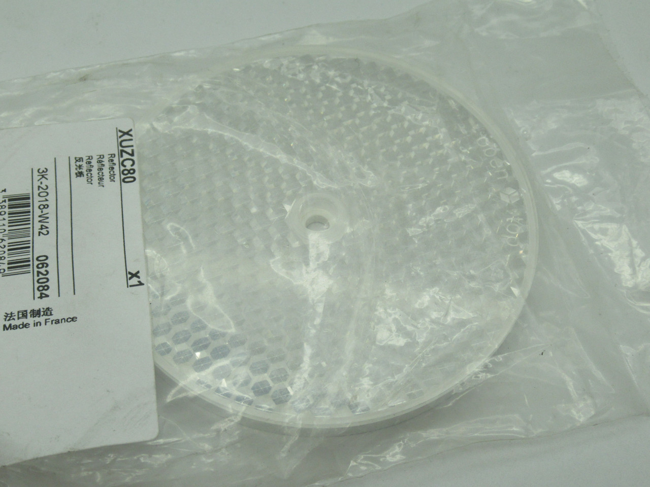 Telemecanique XUZC80 Photoelectric Sensor Reflector 80mm D NWB