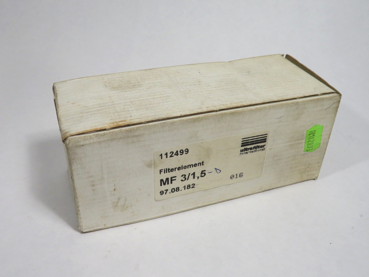 Ultrafilter MF 3/1,5 Coalescing Filter Element 0.03ppm@ 3 or 10 mg/m3 NEW