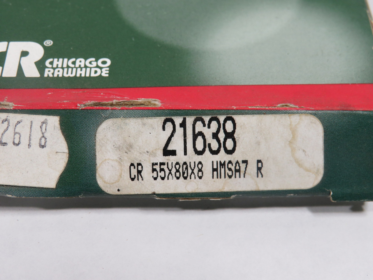 Chicago Rawhide 21638 Oil Seal 80mm OD 55mm ID 8mm W BOX WEAR NEW