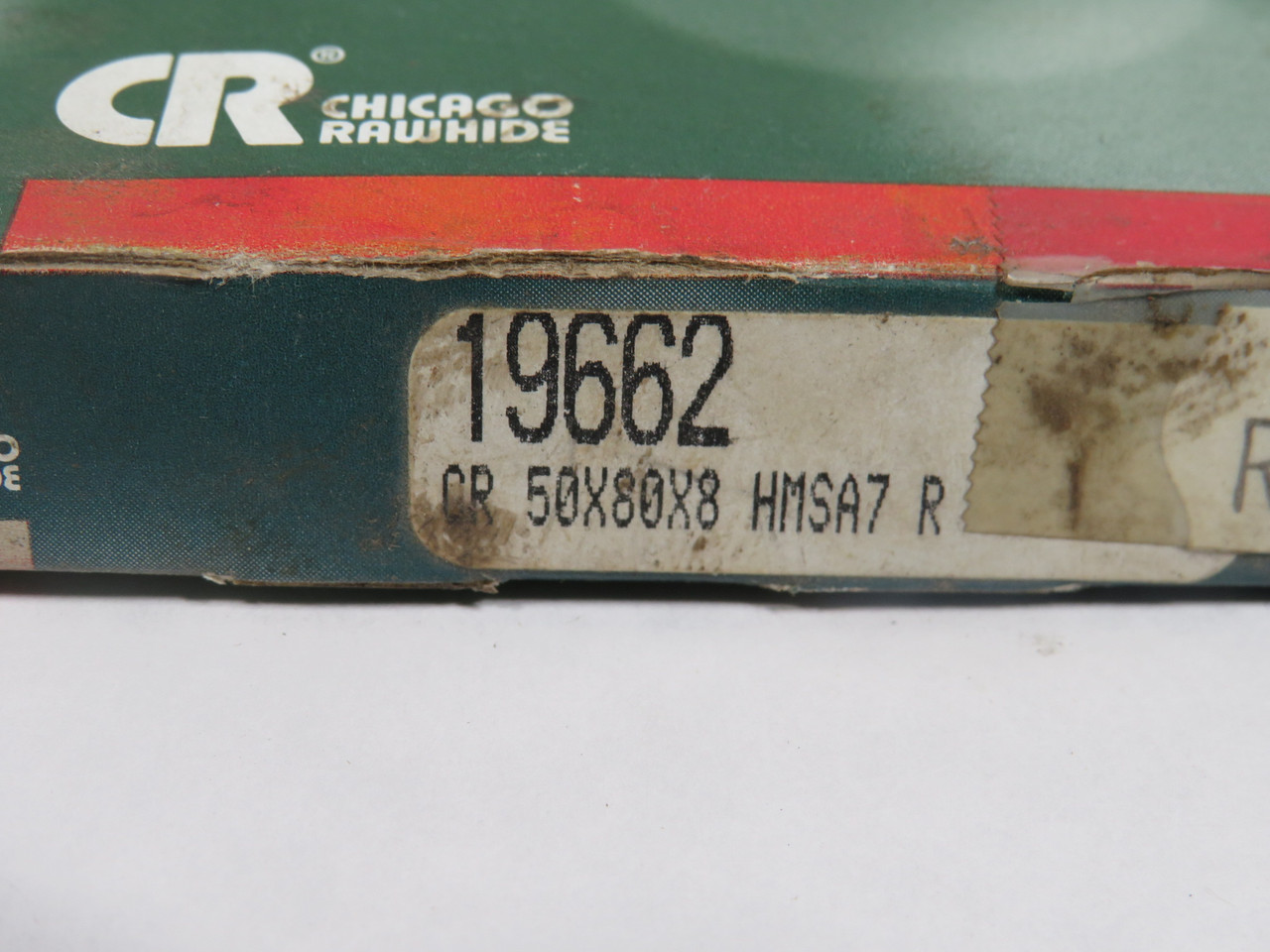 Chicago Rawhide 19662 Oil Seal 80mm OD 50mm ID 8mm W BOX WEAR NEW