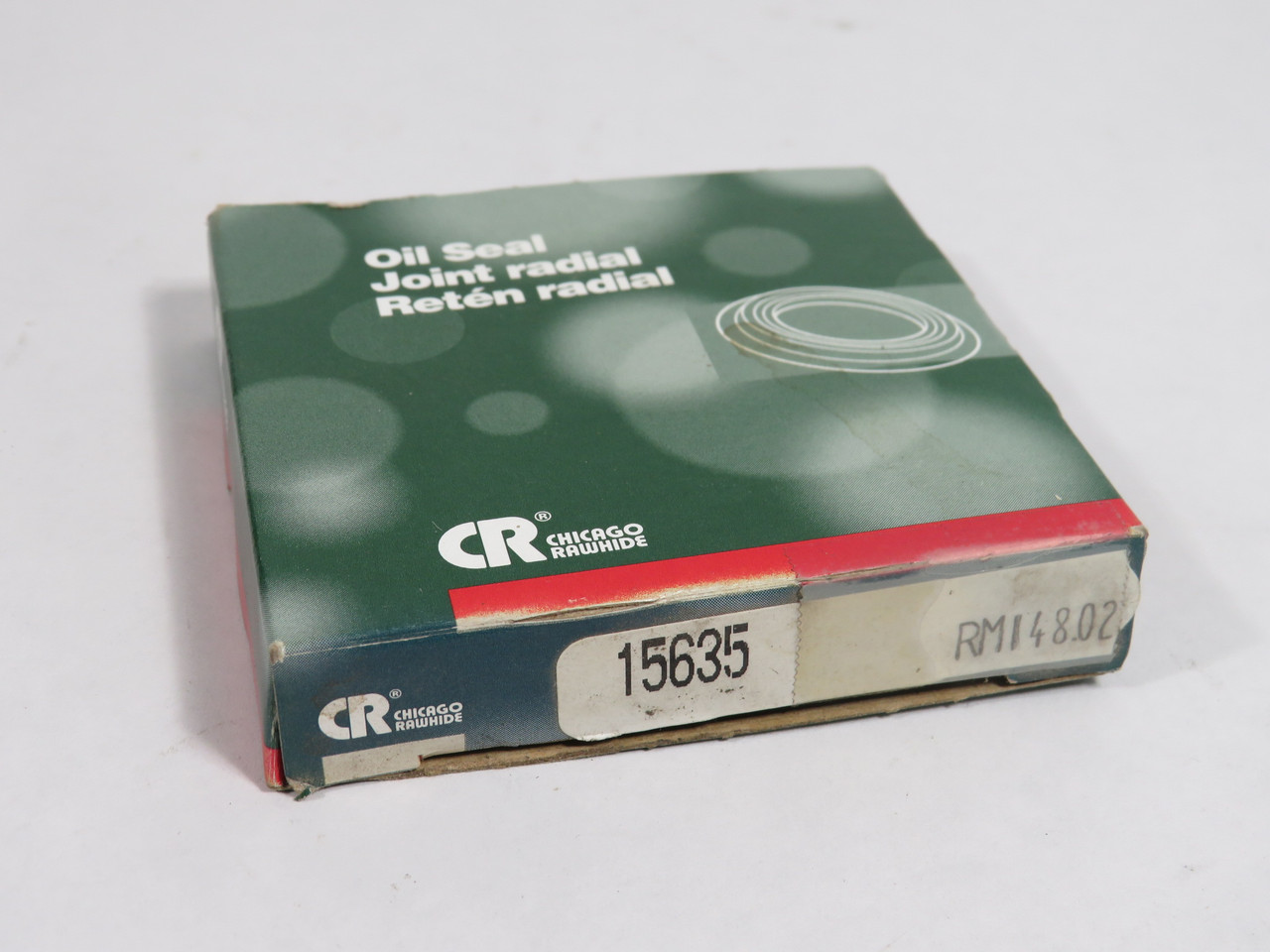 Chicago Rawhide 15635 Oil Seal 2.506" OD 1.5630" ID 0.313" W BOX WEAR NEW