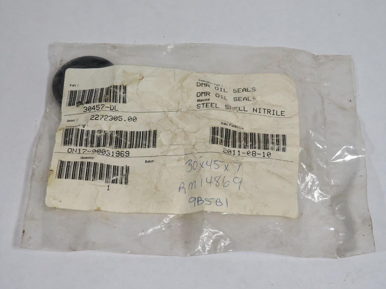 Daemar 30457-DL Nitrile Oil Seal 45mm OD 30mm ID 7mm W NWB