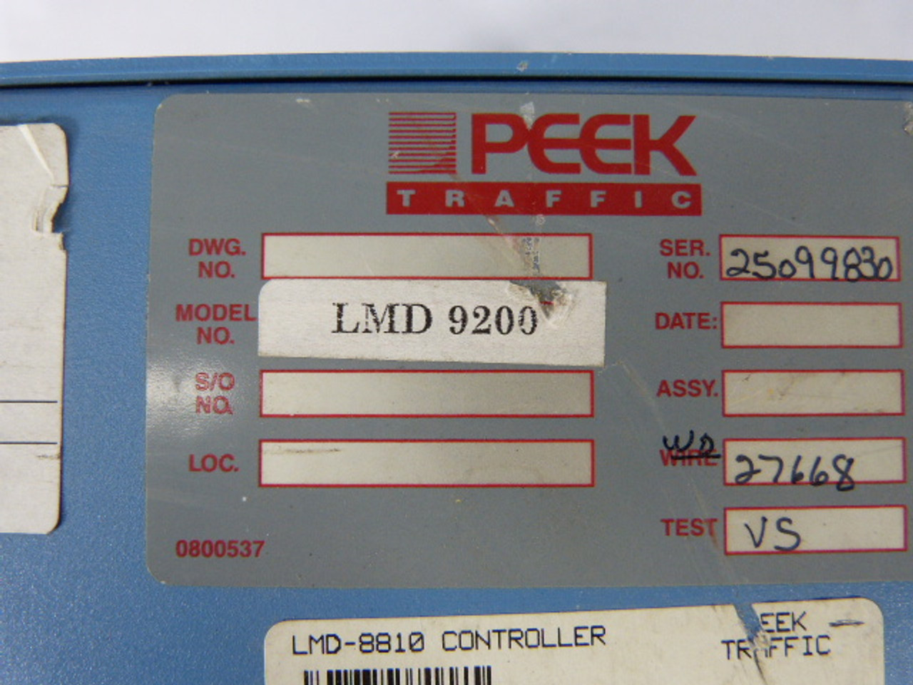 TCT LMD9200 Traffic Controller Tech Control USED