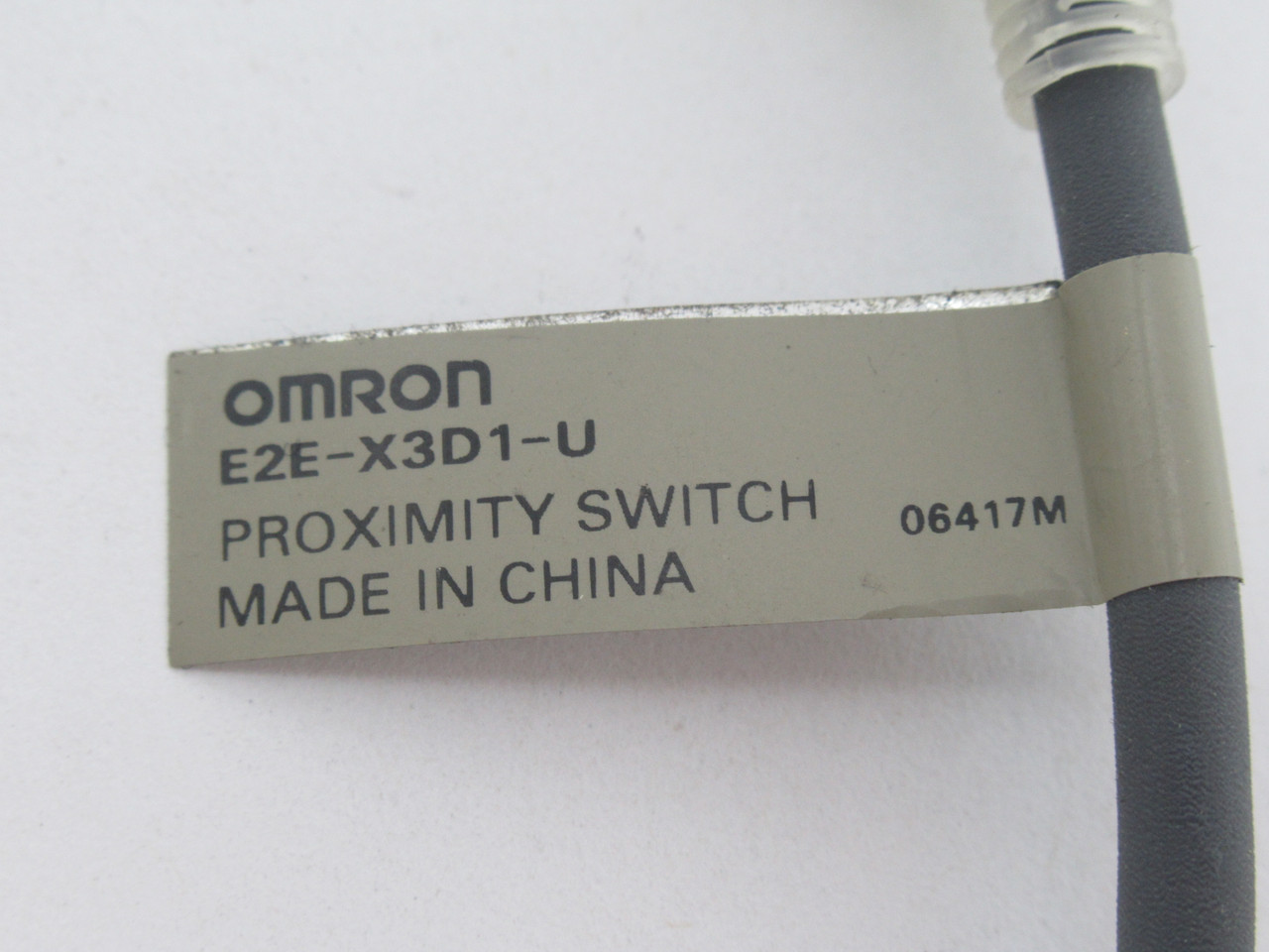 Omron E2E-X3D1-U Proximity Sensor 3mm Range 12-24VDC 100mA 2m L NO WASHERS NOP