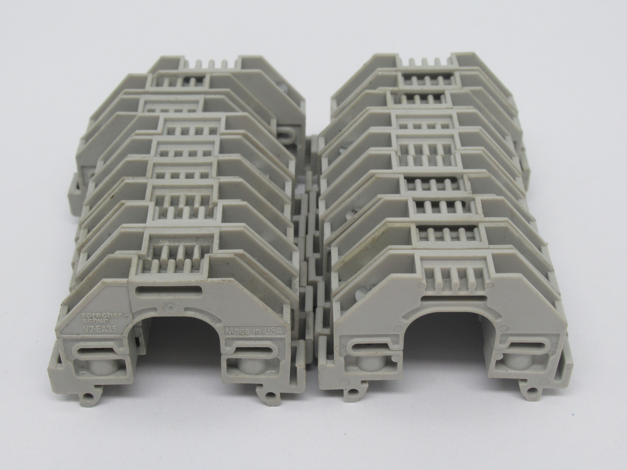 Sprecher + Schuh V7-EA35 Terminal Block End Anchor LOT OF 20 USED