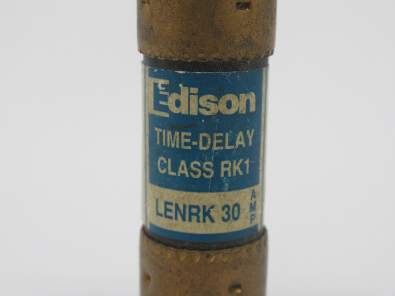Edison LENRK30 Time Delay Fuse Class RK1 30A 250VAC USED