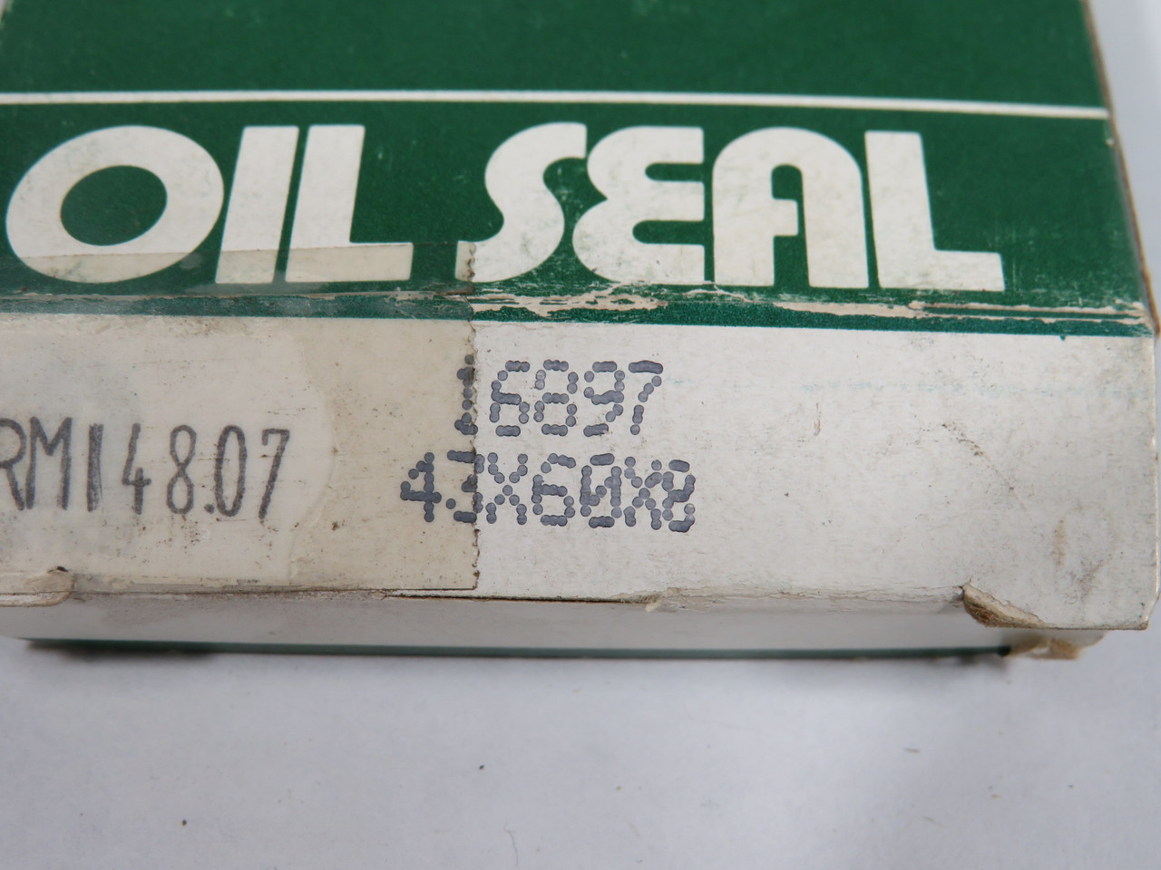 Chicago Rawhide 16897 Oil Seal 43mm ID 60mm OD 8mm W NEW