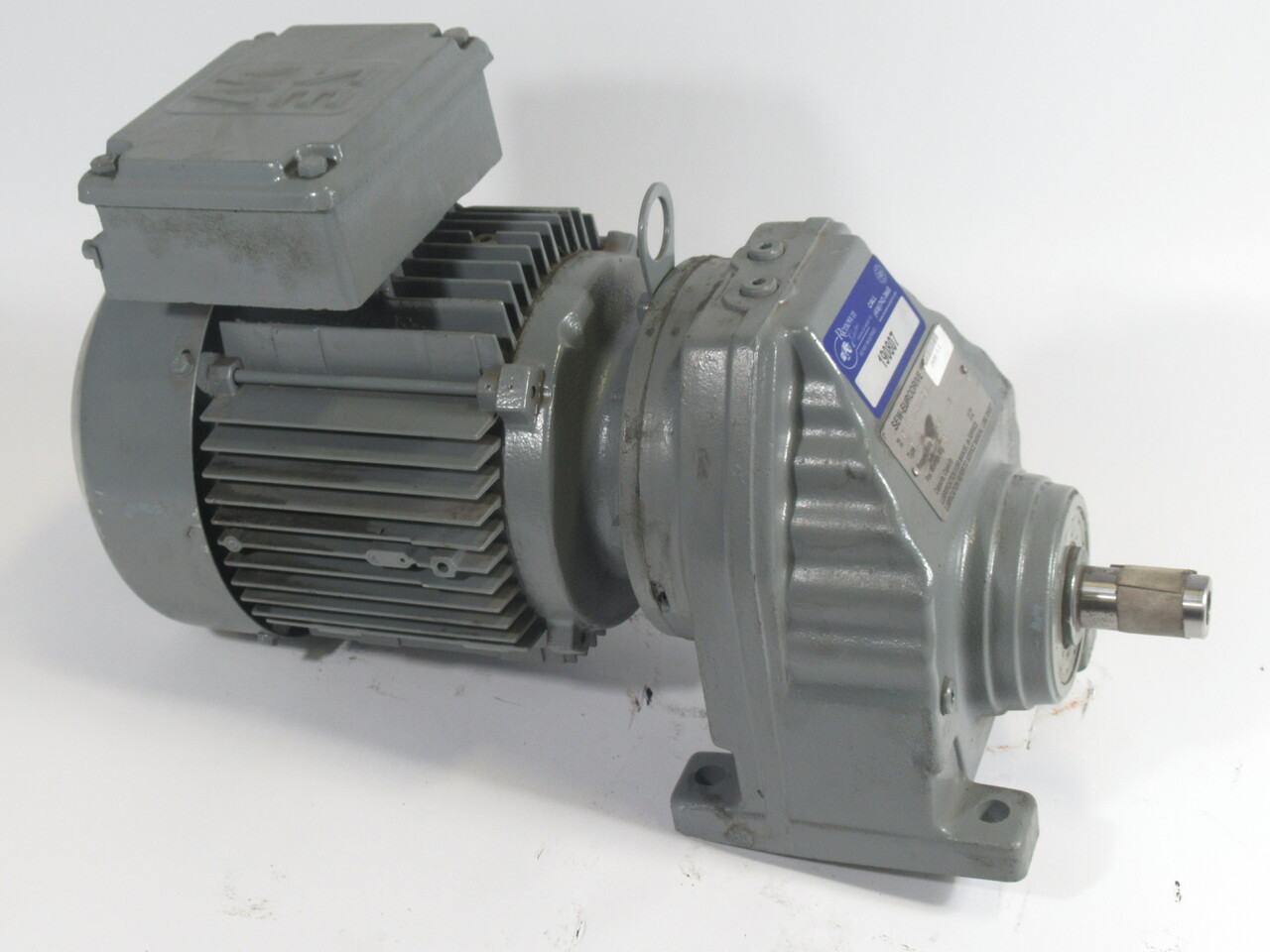 Sew-Eurodrive 2HP 595RPM 330/575V TEFC C/W Gear Reducer 2.89:1 Ratio USED