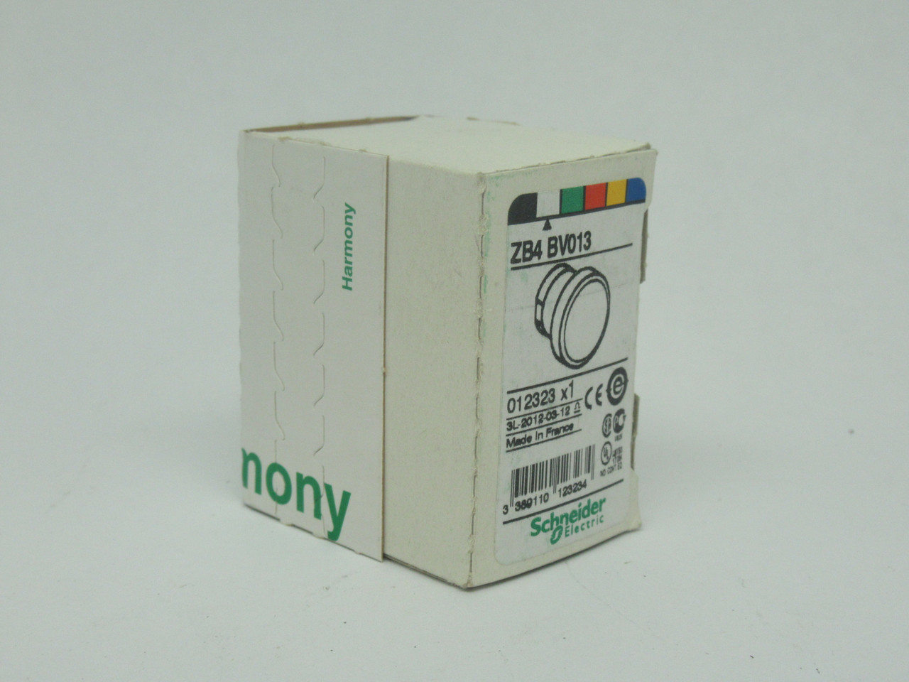 Schneider Electric ZB4BV013 Pilot Light Head White 22mm D NEW