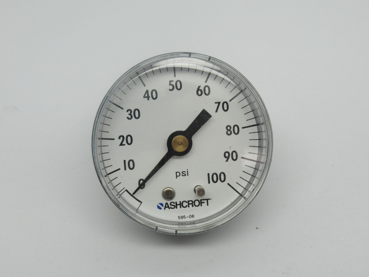 Ashcroft 20W1005H01B100 Pressure Gauge 2"D 0-100Psi Range 1/8" NPT NEW
