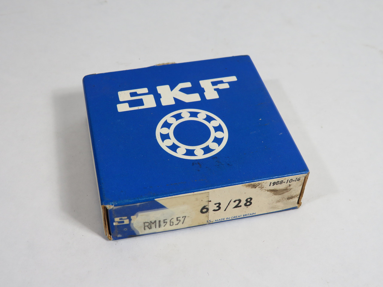 SKF 63/28 Deep Groove Ball Bearing 68mm OD 28mm ID 18mm W SEALED NEW