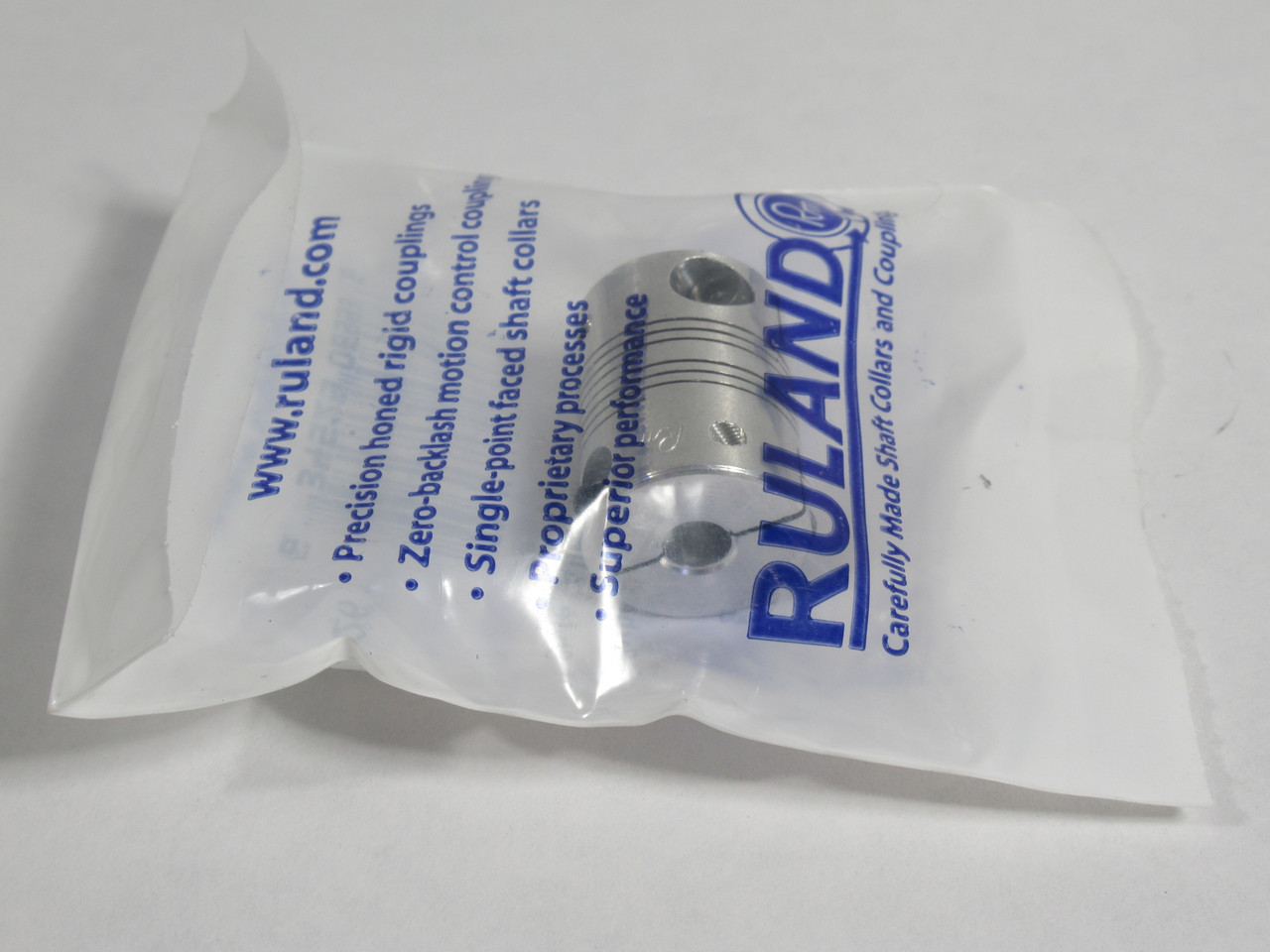 Ruland MWC20-4E-6-A 2 Beam Clamp Coupling 4mm x 6mm Aluminum 20mm OD NWB