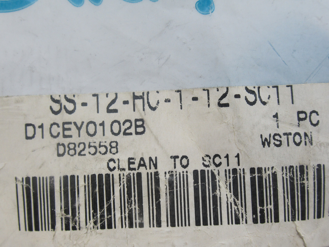 Swagelok SS-12-HC-1-12-SC11 Steel Hose Connector 3/4"Male NPT x 3/4"Hose ID NWB