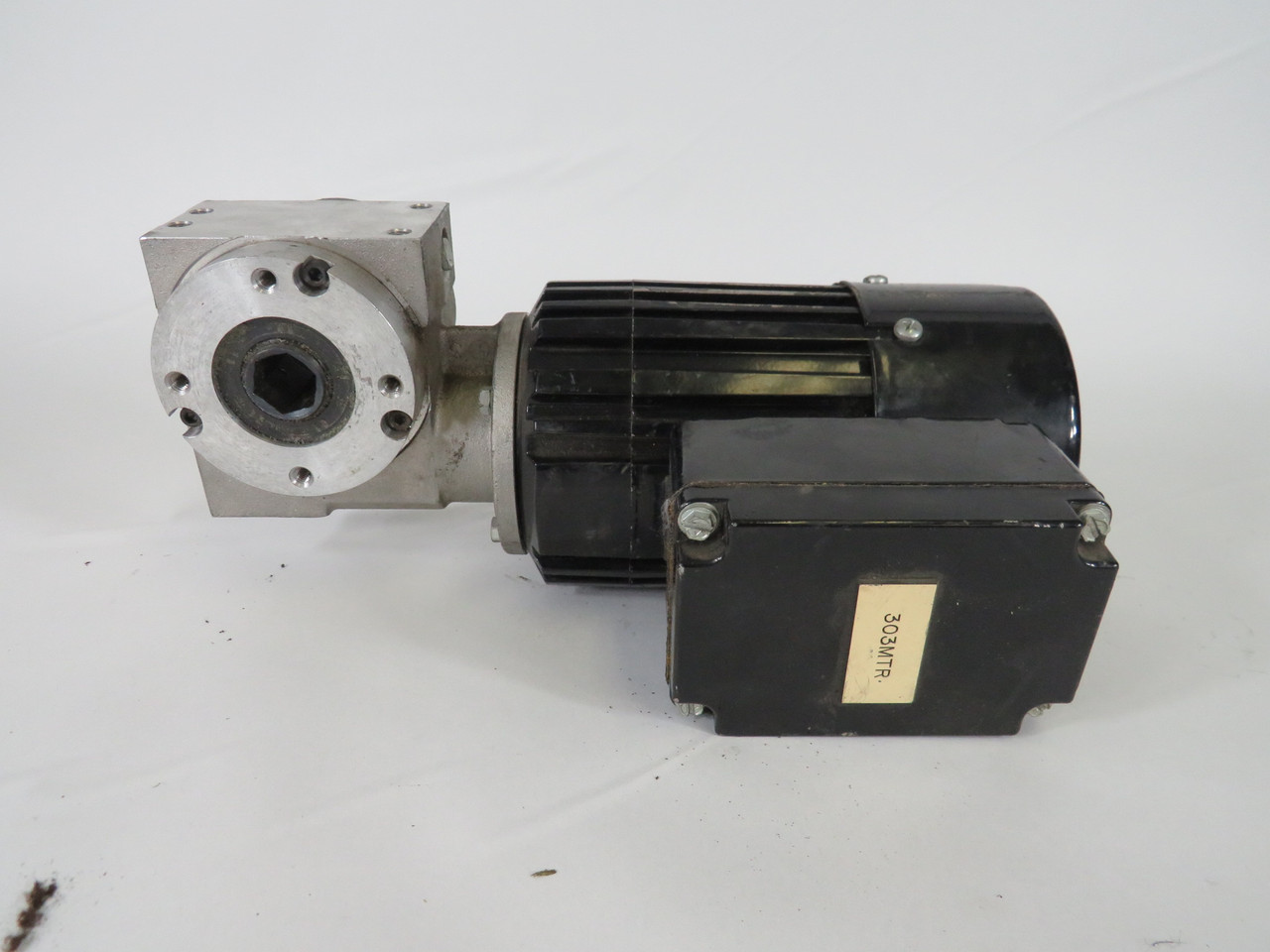 Bodine 0.09kW 1700RPM 575V 0.46A 60Hz C/W Speed Reducer 20:1 Ratio USED