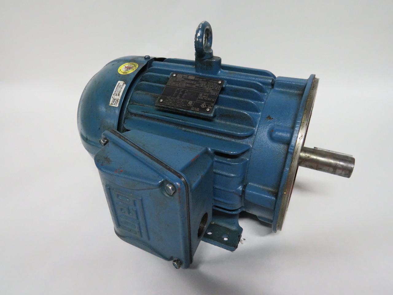 WEG 3HP 1760RPM 575V 182/4TC TEFC 3.13A 60Hz USED