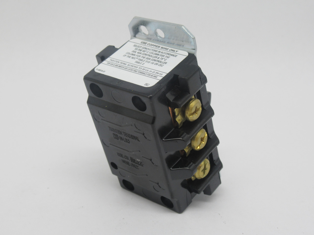 Hubbell HBL7810D Manual Motor Disconnect 3 Pole 3Ph 30A 600VAC *DAMAGED BOX* NEW