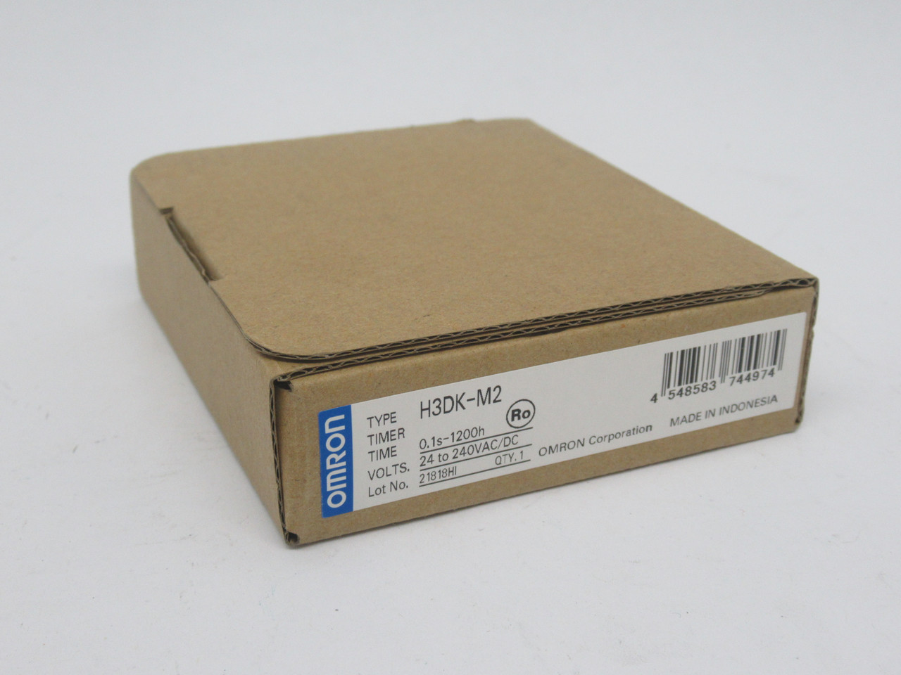 Omron H3DK-M2 Multi Mode Timer 0.1sec-1200h 24-240VAC/DC NEW