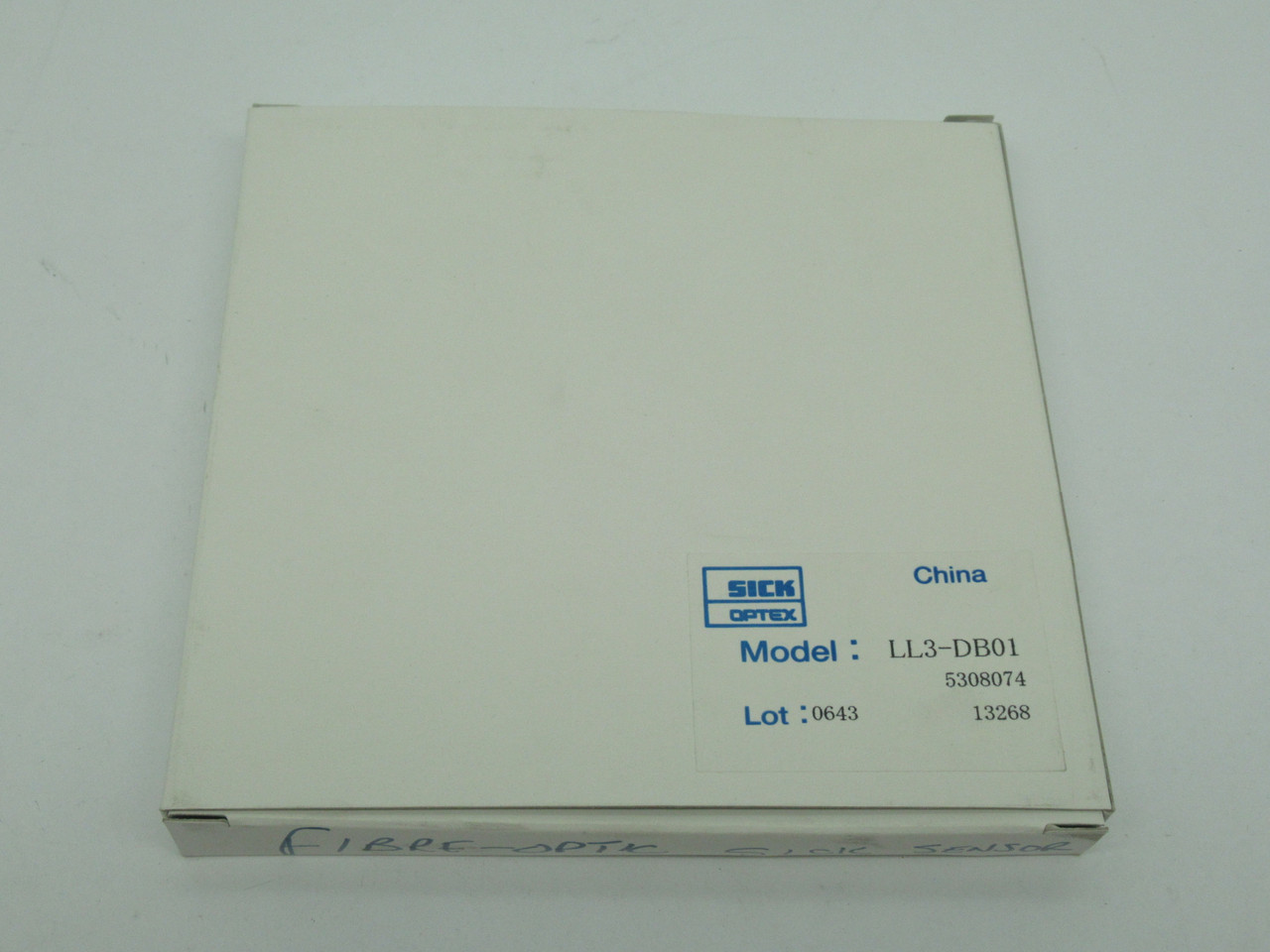 Sick LL3-DB01 Fiber Optic Cable 2m Length M6 Thread NEW