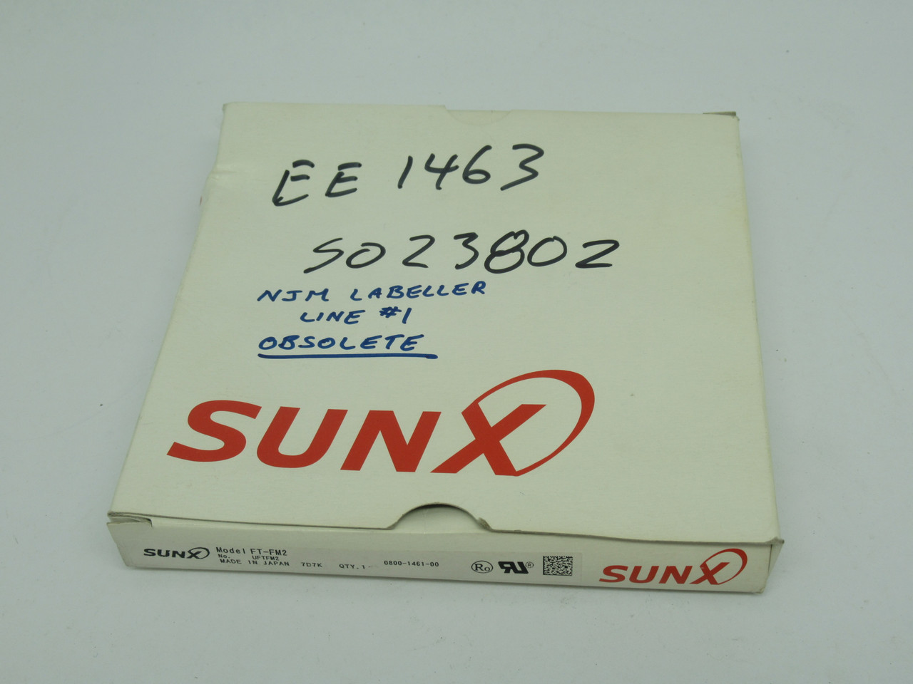 SUNX FT-FM2 Fiber Optic Cable 2m Length 12-24VDC NEW