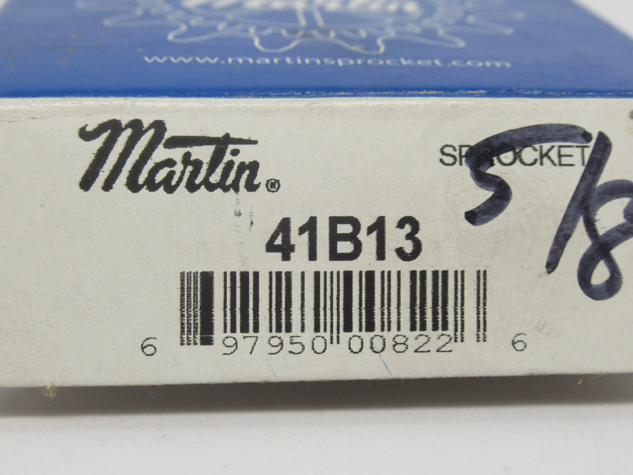 Martin 41B13 Roller Chain Sprocket 5/8" Bore 13-Teeth 2.33"OD *SHELF WEAR* NEW