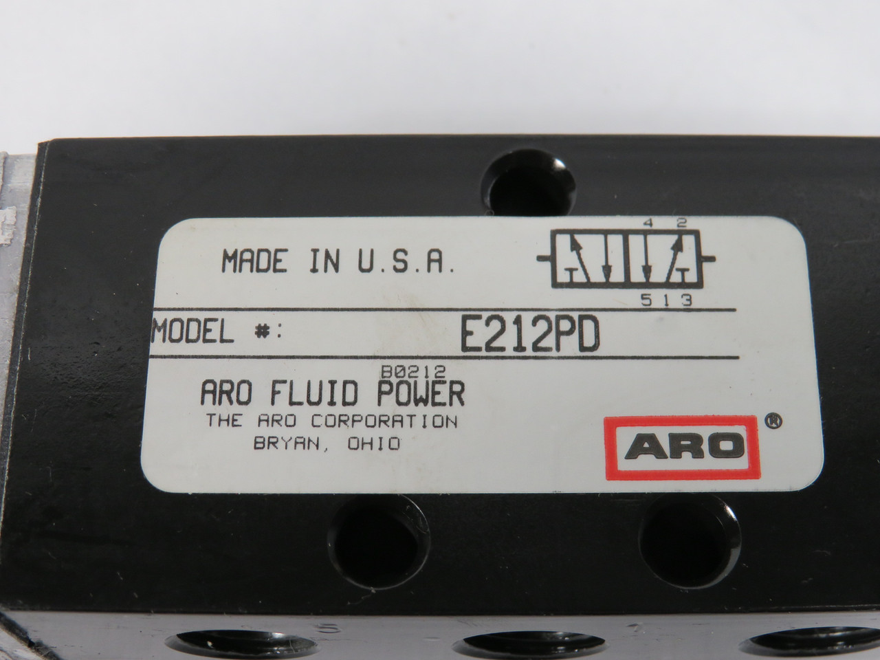 ARO E212PD Pilot-Operated Pneumatic Valve 2-Position 4-Way 1/4" NPT NEW