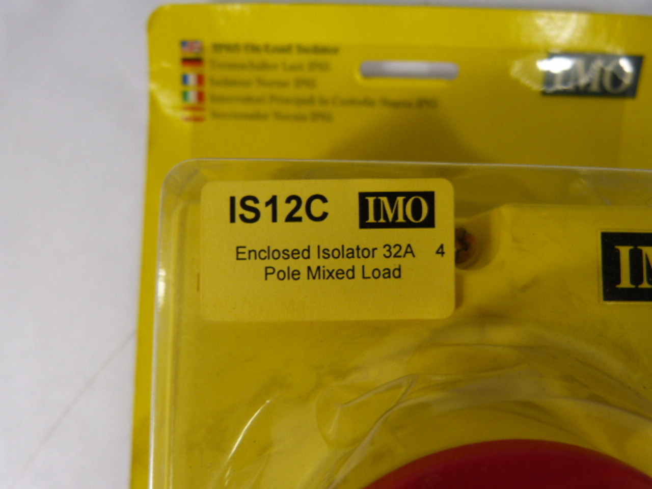 IMO IS03C On-Load Isolator 25A 3 Pole ! NEW IN PKG !