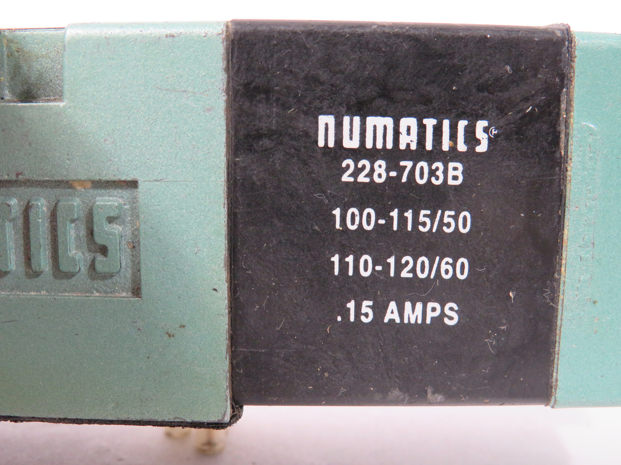 Numatics 081SA400K000030 Solenoid Valve 110-115V@50Hz SHELF WEAR USED