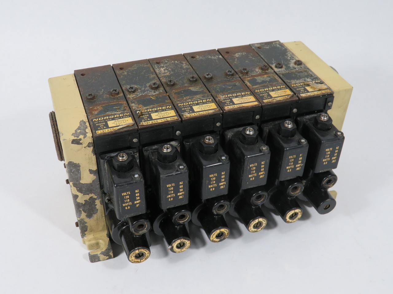 Norgren K79EA50-KS6-KM2 Solenoid Valve Assembly 110/120V SHELF WEAR USED