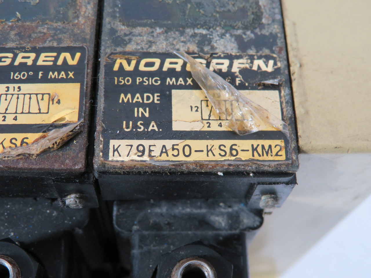 Norgren K79EA50-KS6-KM2 Solenoid Valve Assembly 110/120V SHELF WEAR USED