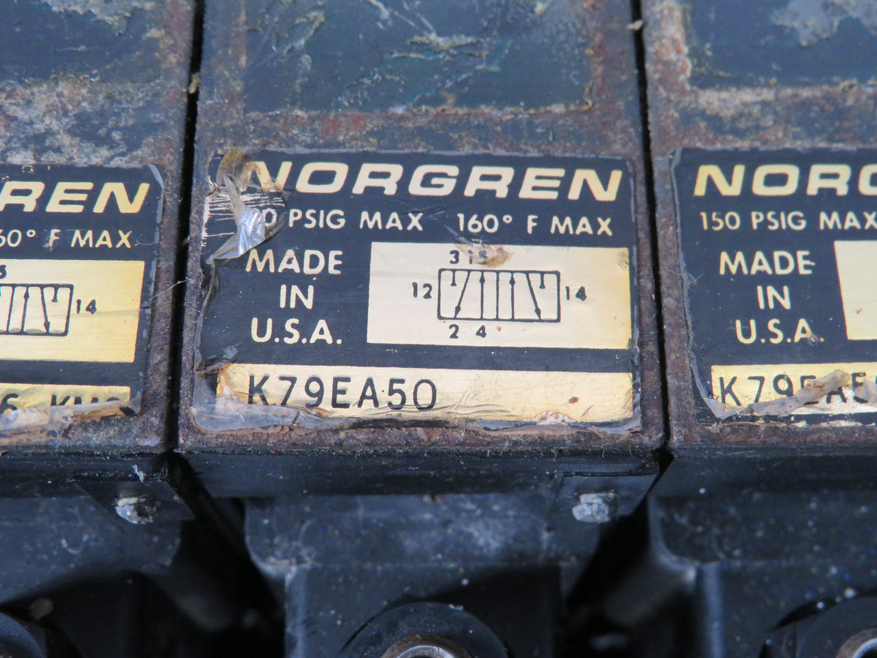 Norgren K79EA50-KS6-KM2 Solenoid Valve Assembly 110/120V SHELF WEAR USED