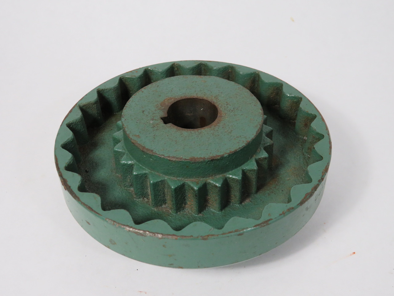 TB Wood's 8S1 8SX1 Sleeve Coupling Flange 1" Bore 5.45" OD SHELF WEAR USED