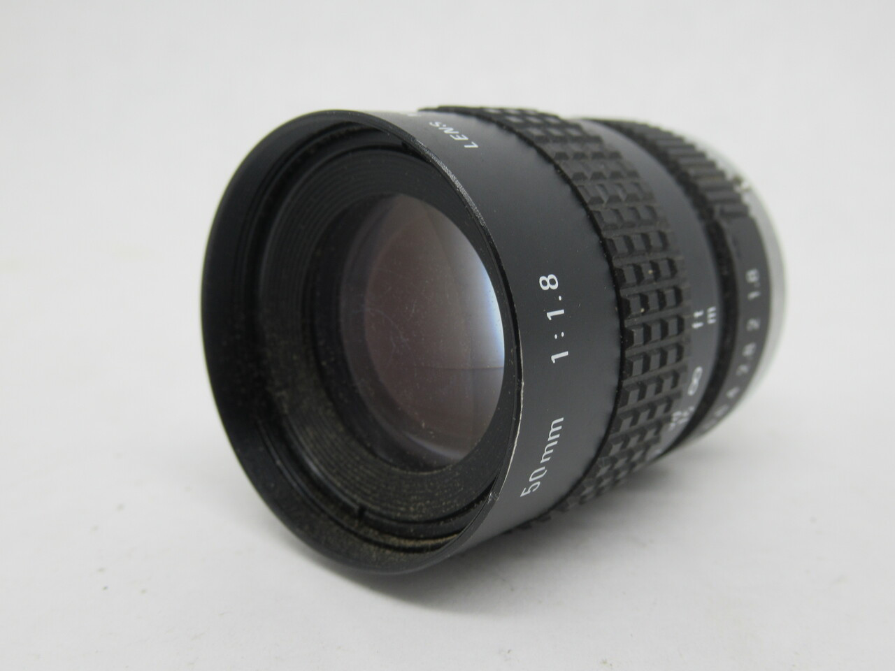 Cosmicar 50mm F/1.8 C-Mount Auto Iris TV Lens 1:1.8 CCTV USED