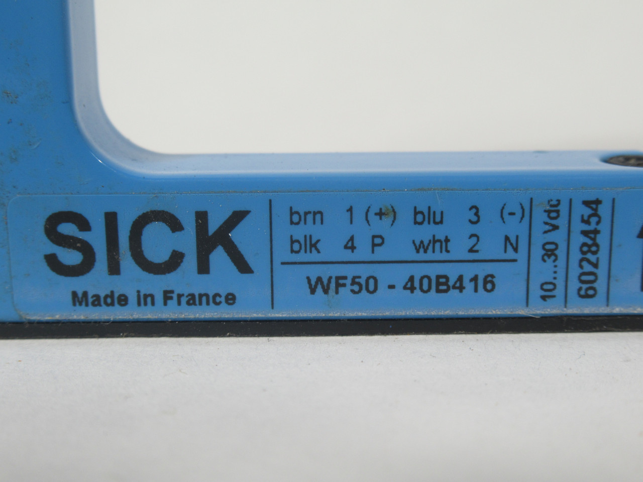 Sick WF50-40B416 Fork Sensor 42mm Depth 50mm Width 10-30VDC 0.2mm MDO USED
