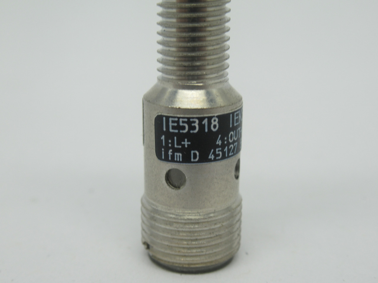IFM IE5318 IEK3002BBPKG/US Inductive Proximity Sensor 10-30VDC 100mA 2mm USED
