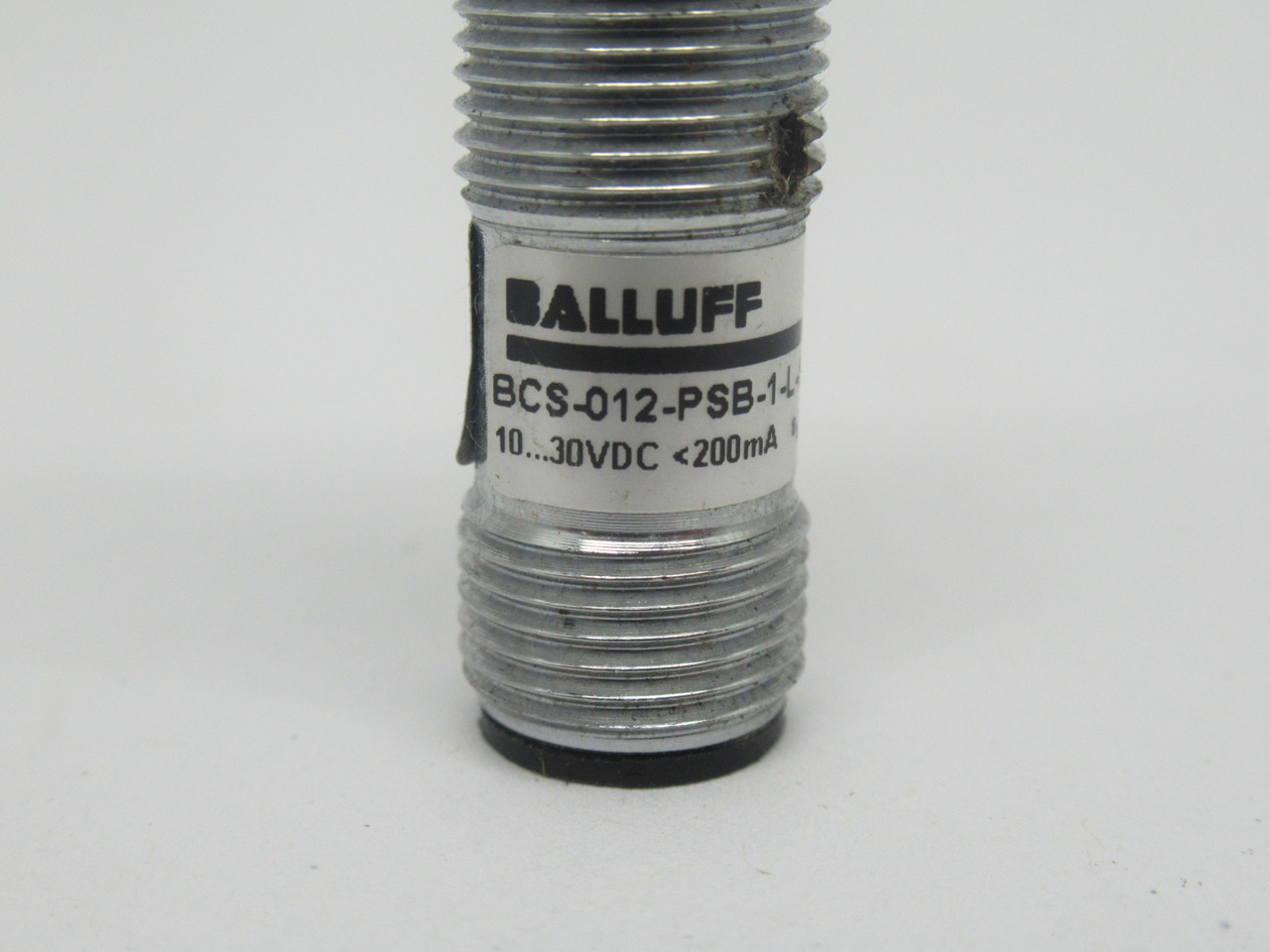 Balluff BCS-012-PSB-1-L-S4 Capacitive Proximity Sensor 10-30V 200mA 4mm PNP USED