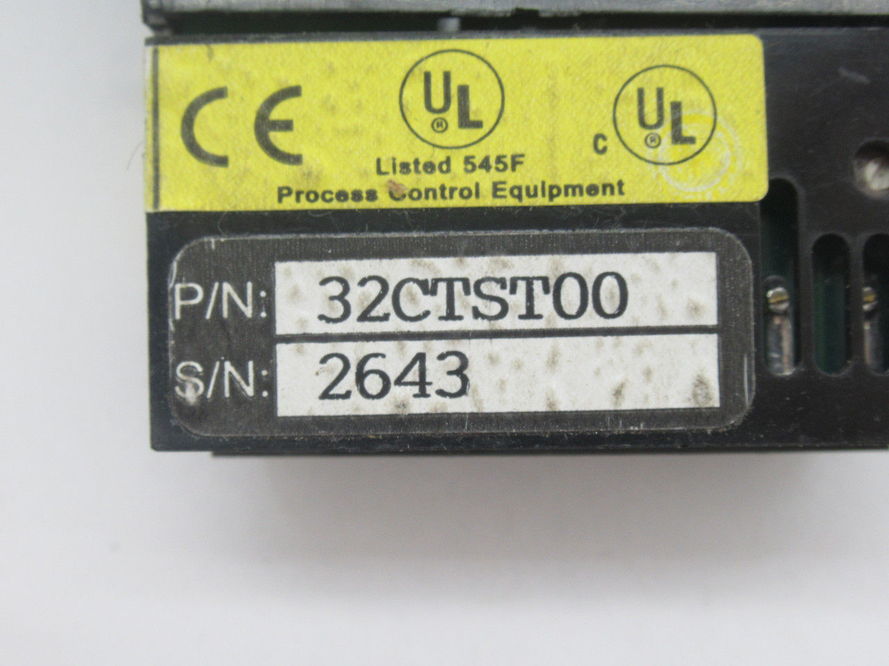 Athena 32CTST00 Temperature/Process Controller 100-250VAC 50/60Hz USED