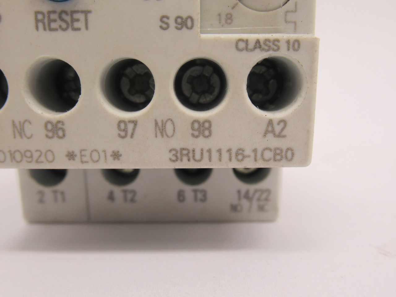 Siemens 3RU1116-1CB0 Thermal Overload Relay 1.8-2.5A 690V USED