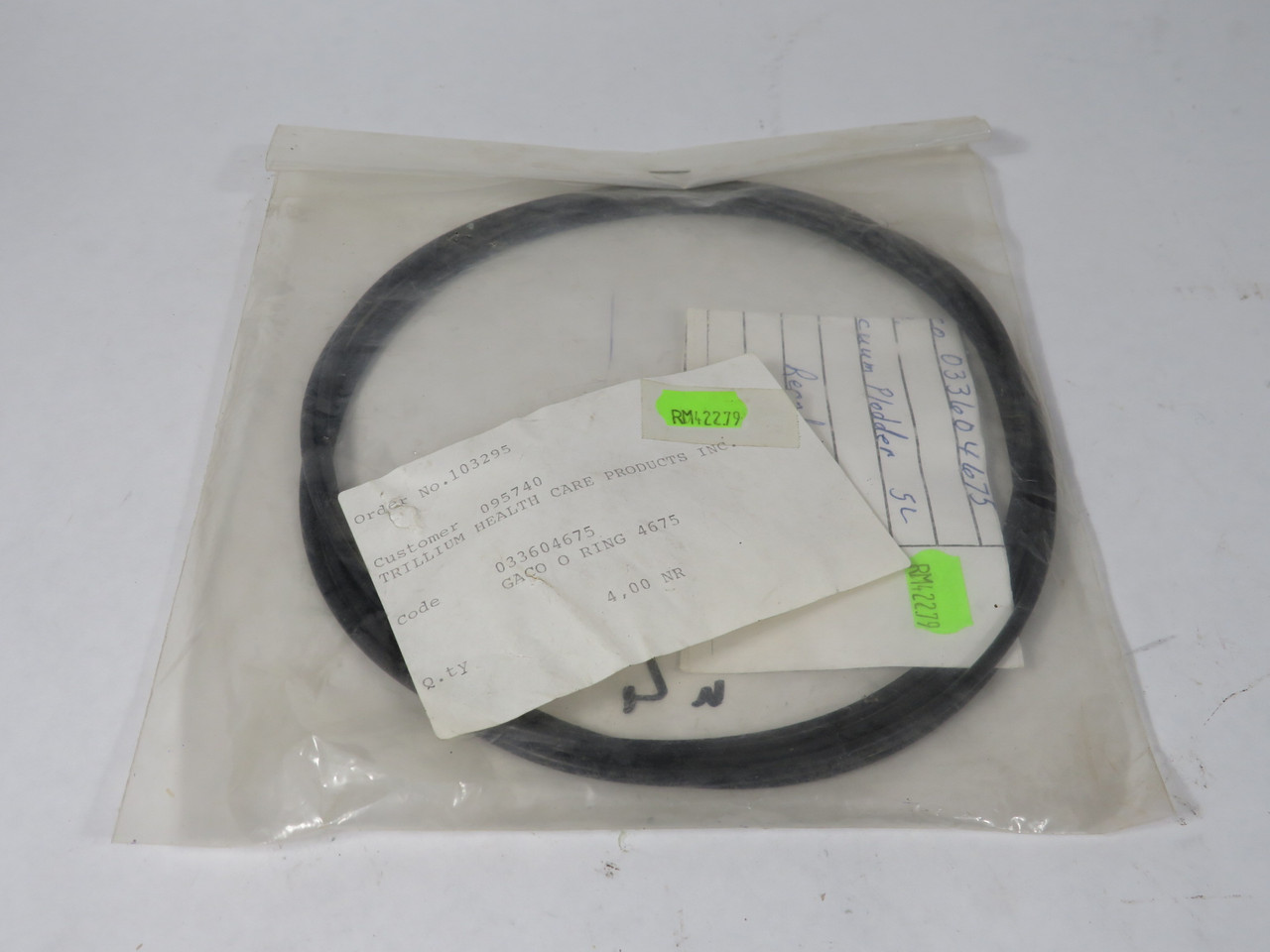 GACO 4675 NBR O-Ring 171.04mm ID 3.53mm Cross Section 4-Pack NWB