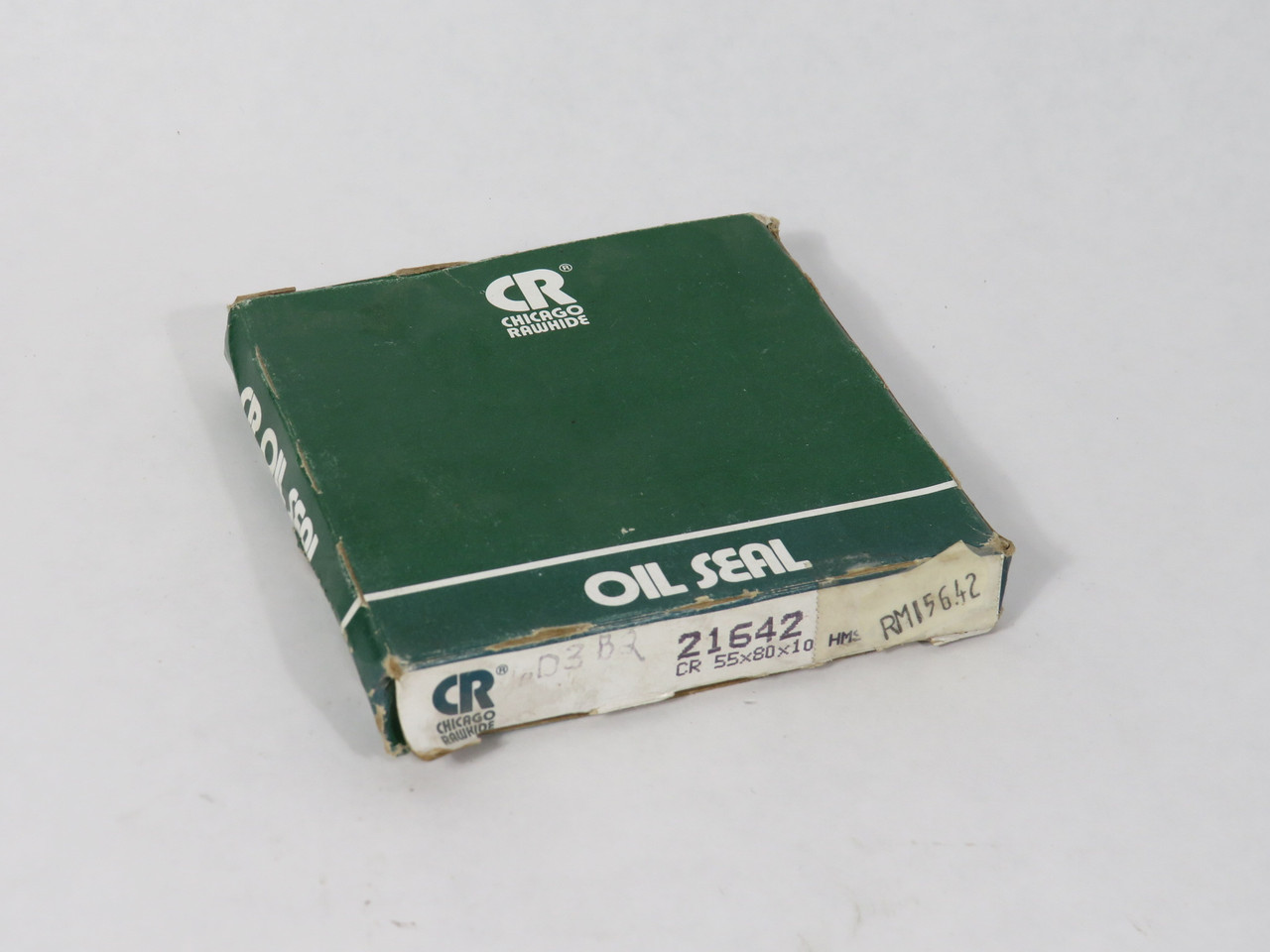 Chicago Rawhide 21642 Nitrile Oil Seal 55mm ID 80mm OD 10mm W DAMAGED BOX NEW