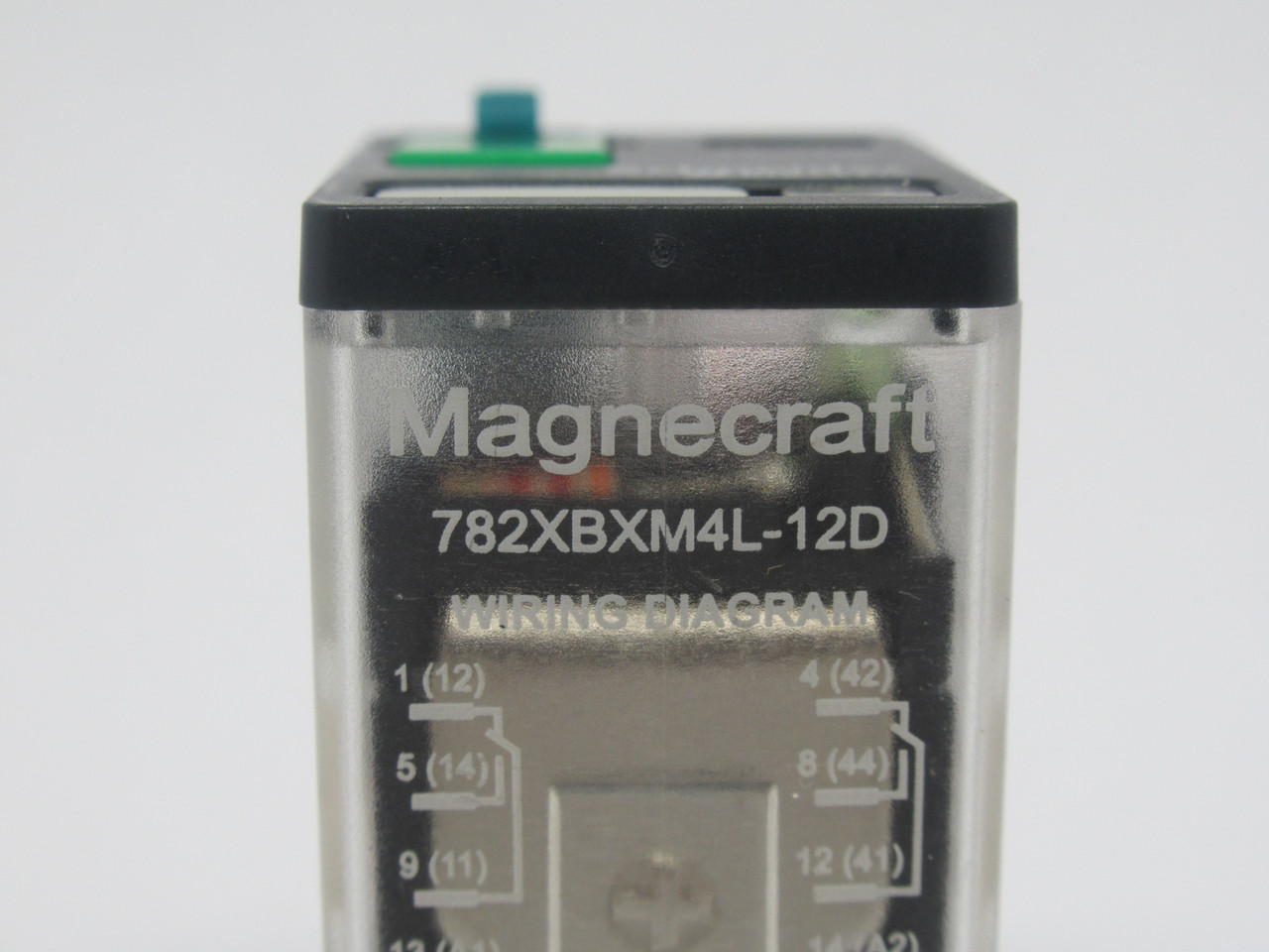 Schneider Electric 782XBXM4L-12D Plug In Relay 12VDC 15A 8-Blade USED