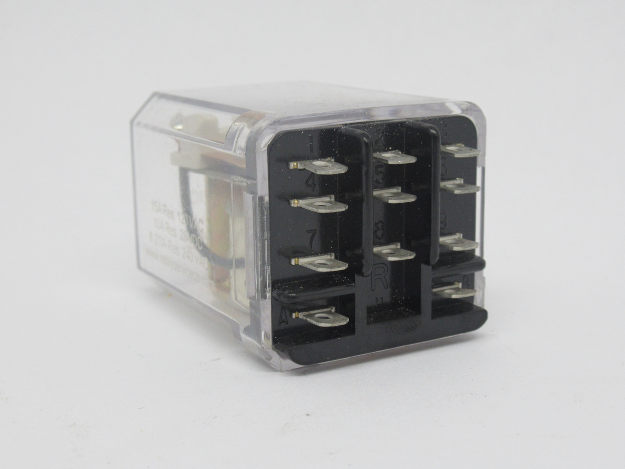 Relay Service 999KUE-120VAC Plug In Relay 120VAC 50/60Hz 15A 11-Blade USED