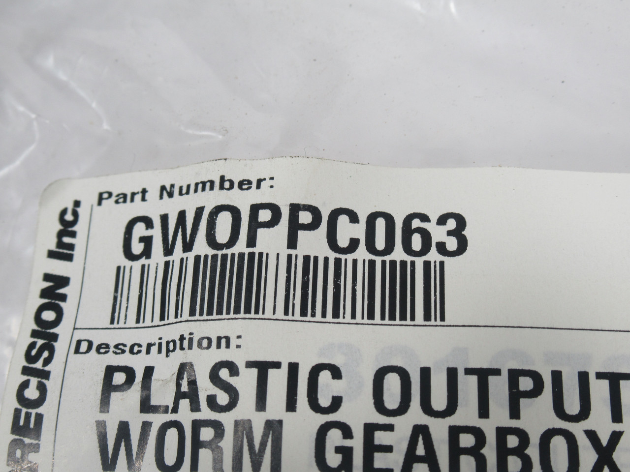 RotoPrecision GWOPPC063 Plastic Output Cover for 063 Worm Gearbox Lot of 3 NWB